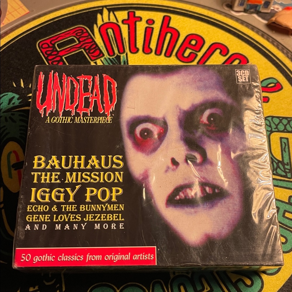 Factory sealed Undead Gothic Masterpiece 3CD Set